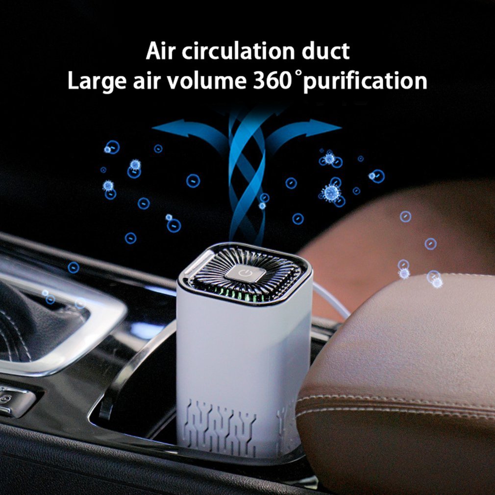 Portable car air purifier
