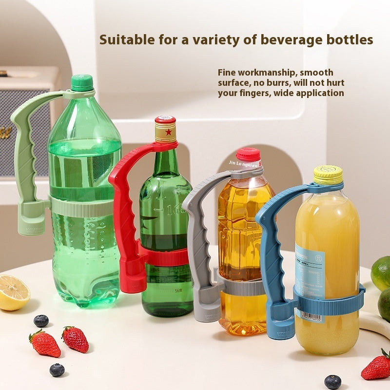 Beverage Bottle Handle Holder