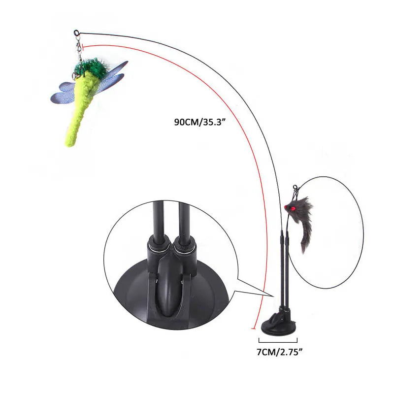 Funny Cat Toys Double Headed