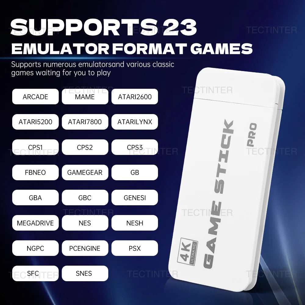 M15 Game Stick 4K Mini Retro Video Game Console