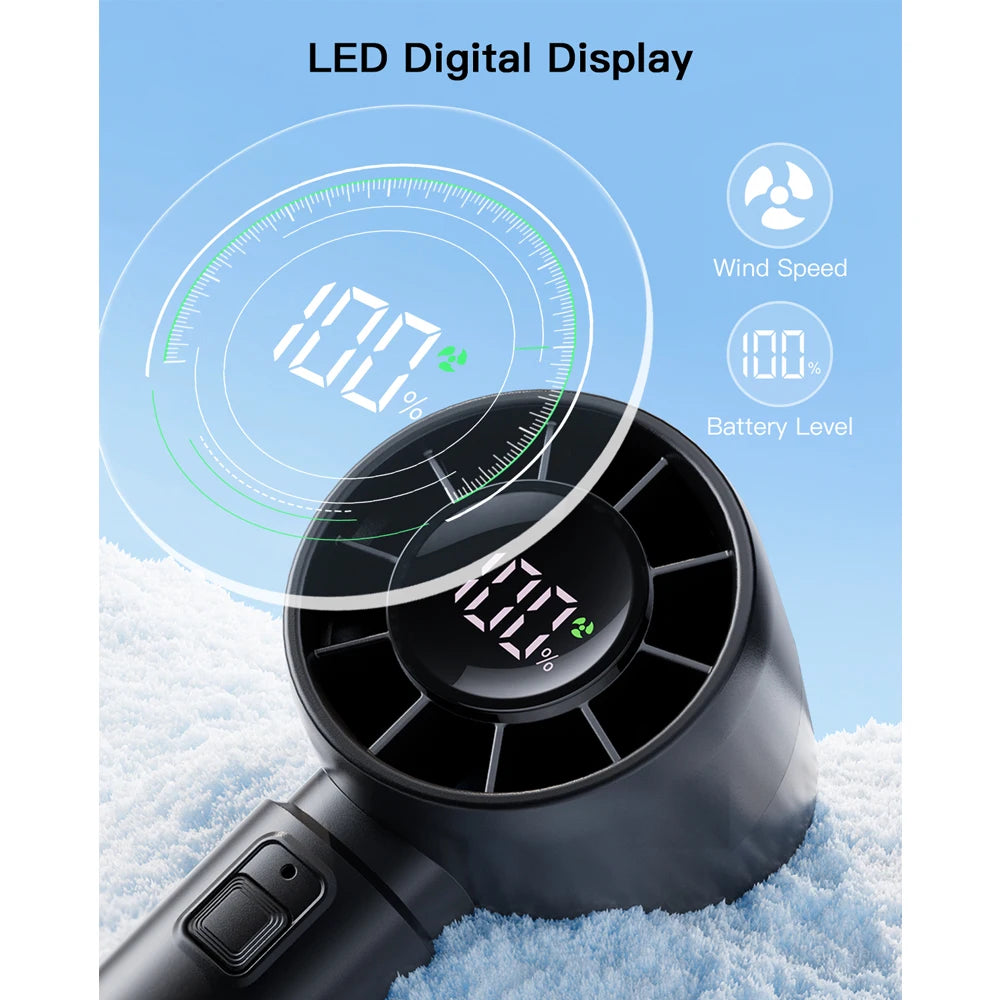 coldSky Portable Handheld Fan 4000mAh Battery