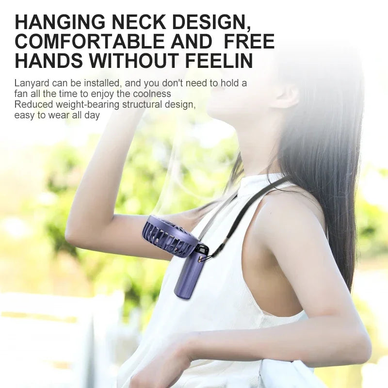Handheld Mini Fan Foldable Portable