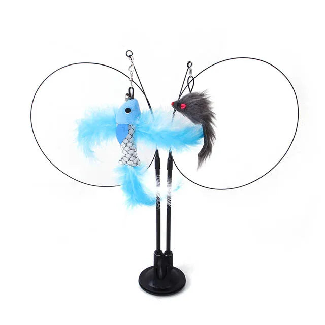 Funny Cat Toys Double Headed