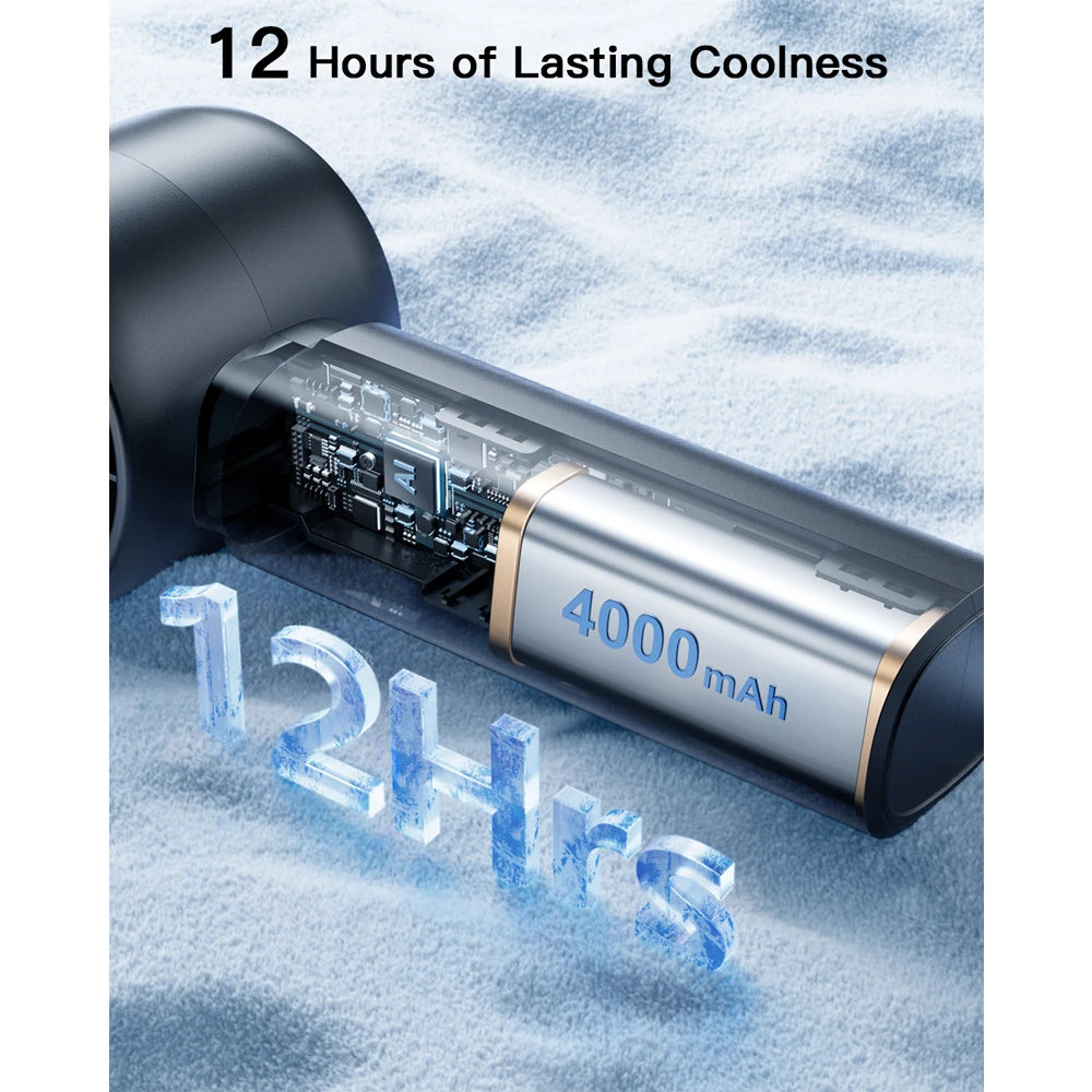 coldSky Portable Handheld Fan 4000mAh Battery