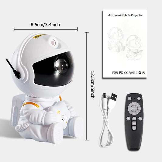 Galaxy Night Light Astronaut Space Projector - Starry Sky LED Lamp 2