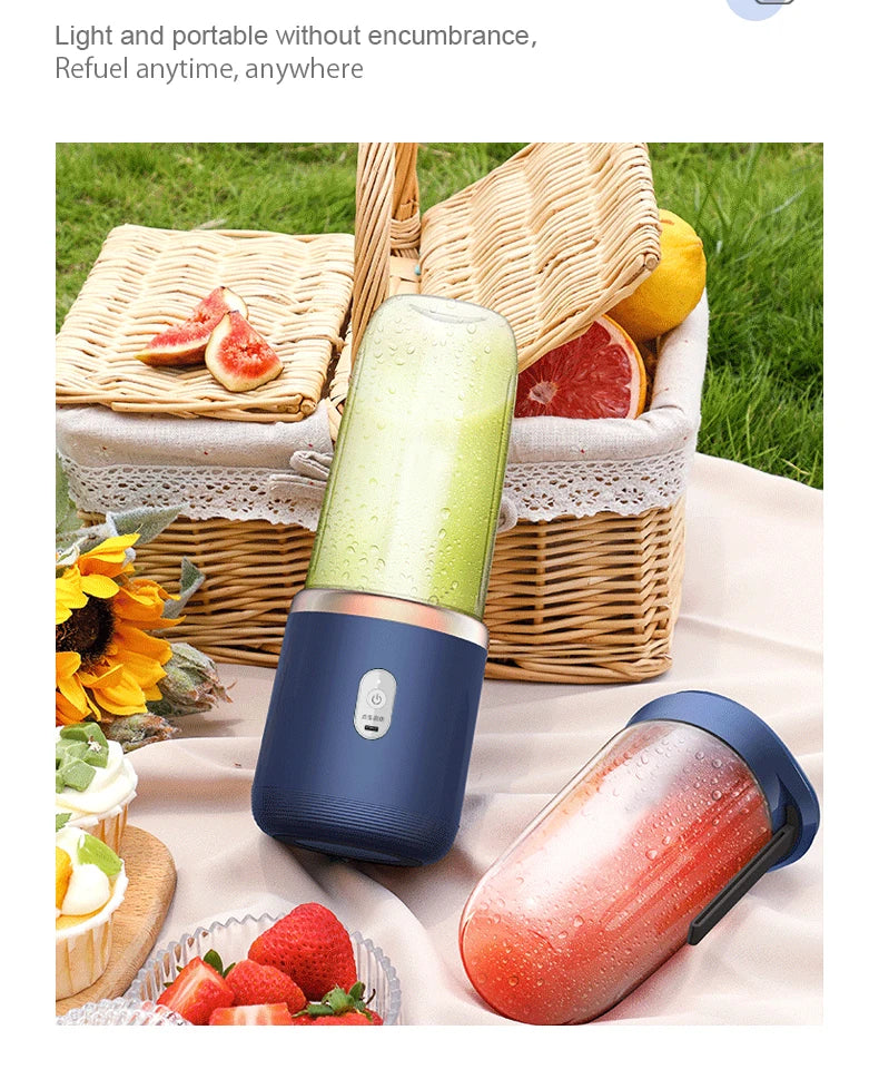 Portable Juicer Cup Smoothie Blender 6