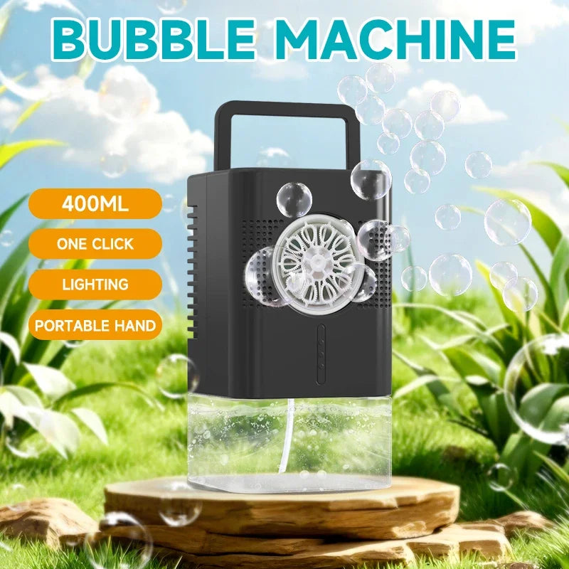 Outdoor bubble machine toy square handheld bubble machine