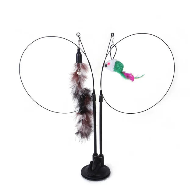 Funny Cat Toys Double Headed