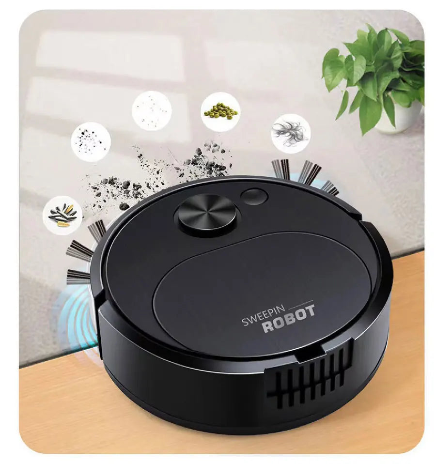 NEW USB Sweeping Robot Vacuum Cleaner Mopping 3 In 1 Smart Wireless