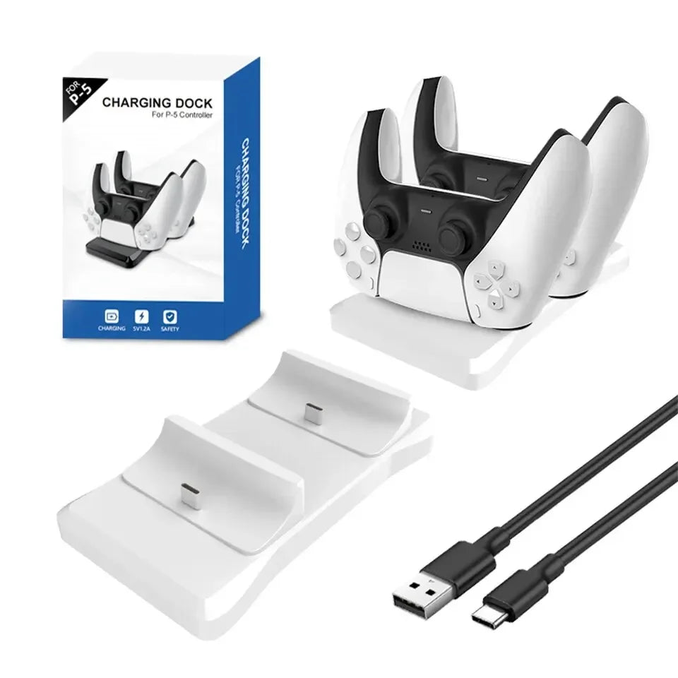 GAMINJA Dual Controller Charging Stand for PlayStation 5