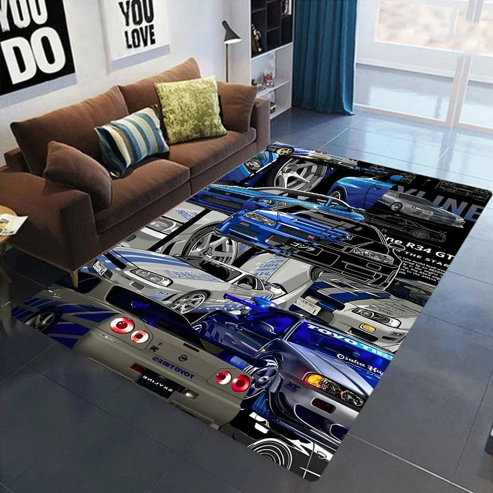 GT-R Carpet for Men's/Womens Game Room