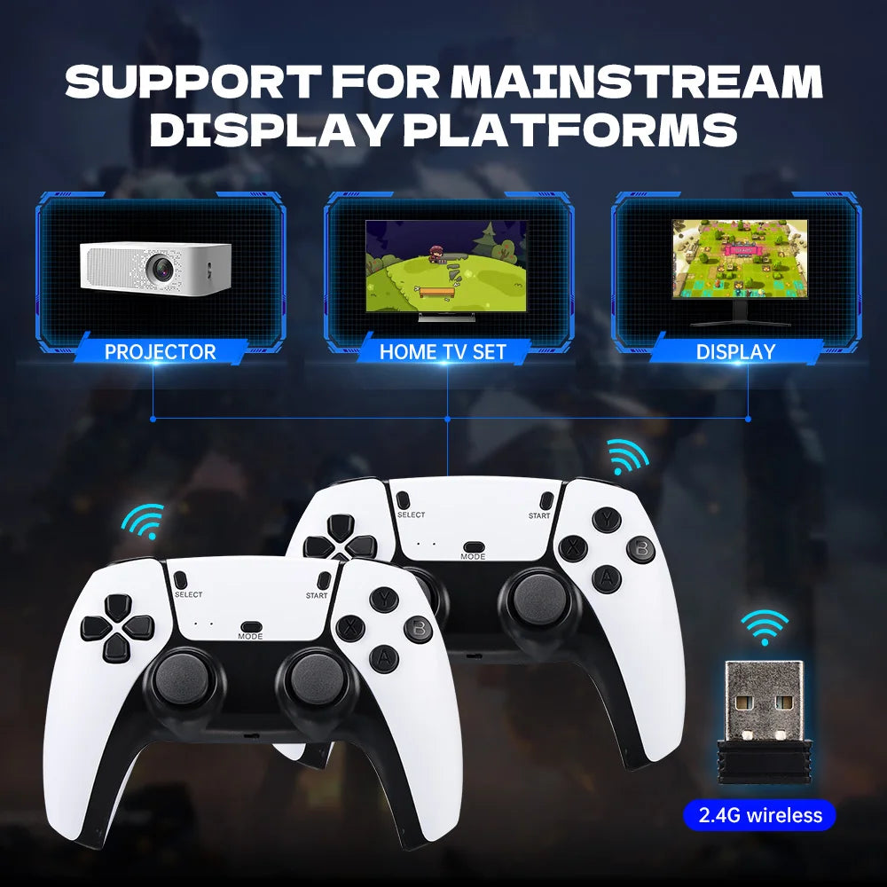 M15 Game Stick 4K Mini Retro Video Game Console