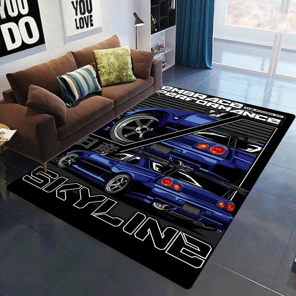 GT-R Carpet for Men's/Womens Game Room