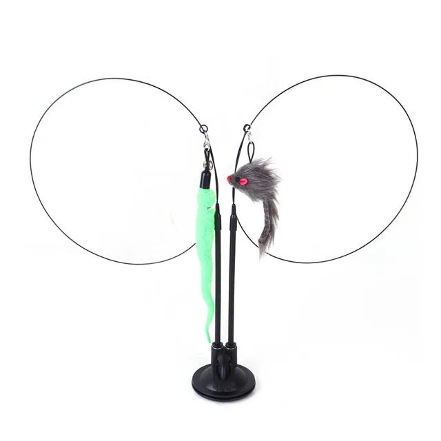 Funny Cat Toys Double Headed