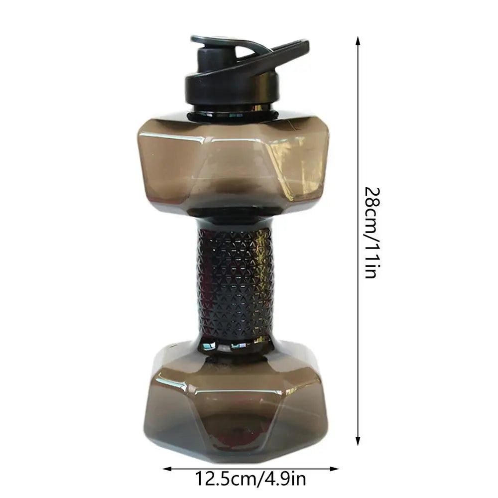 Dumbbell Shaped Water Bottle - Stay Hydrated in Style