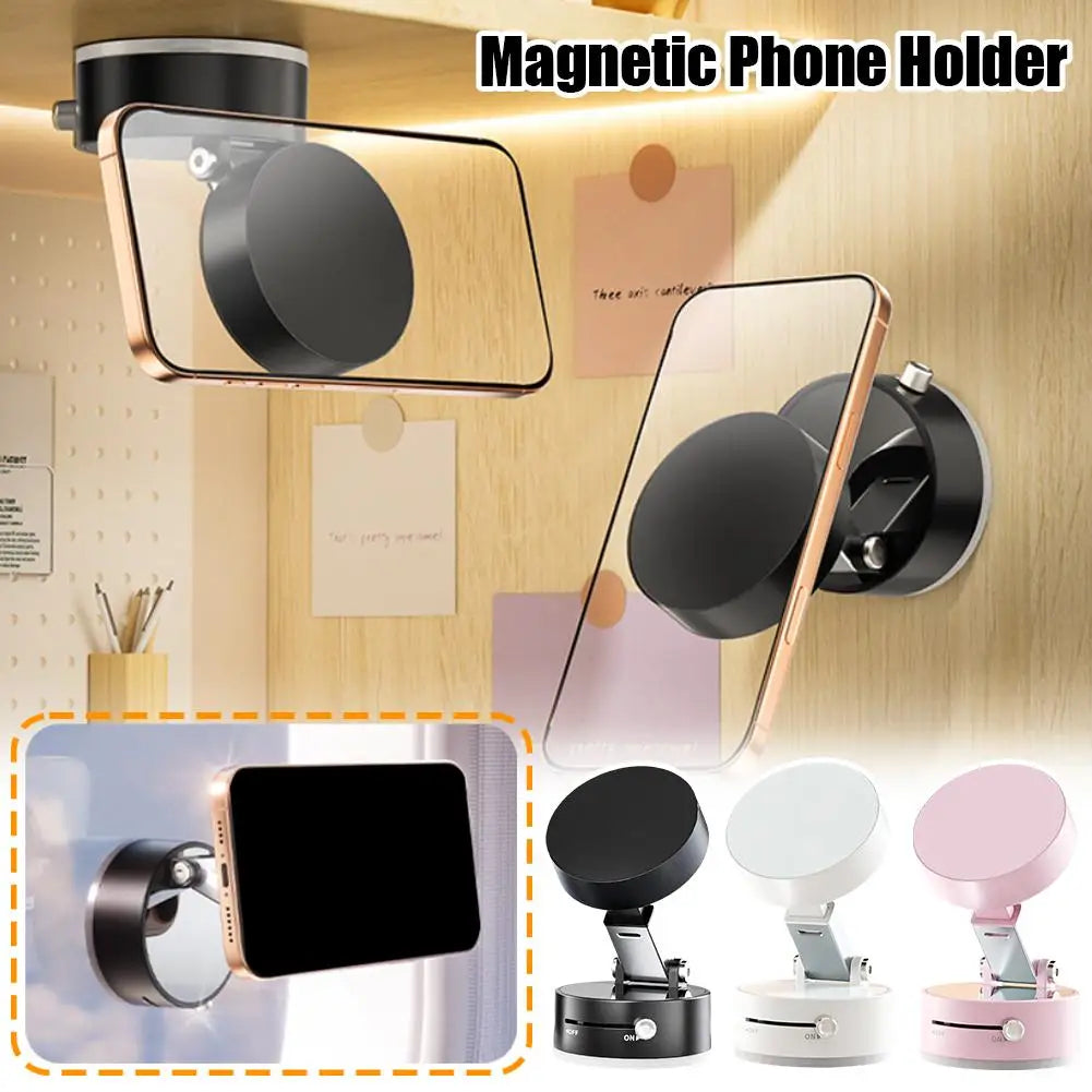 Double-Sided Suction Cup Bracket for Car Mount Mobile Phone Holder Magnet