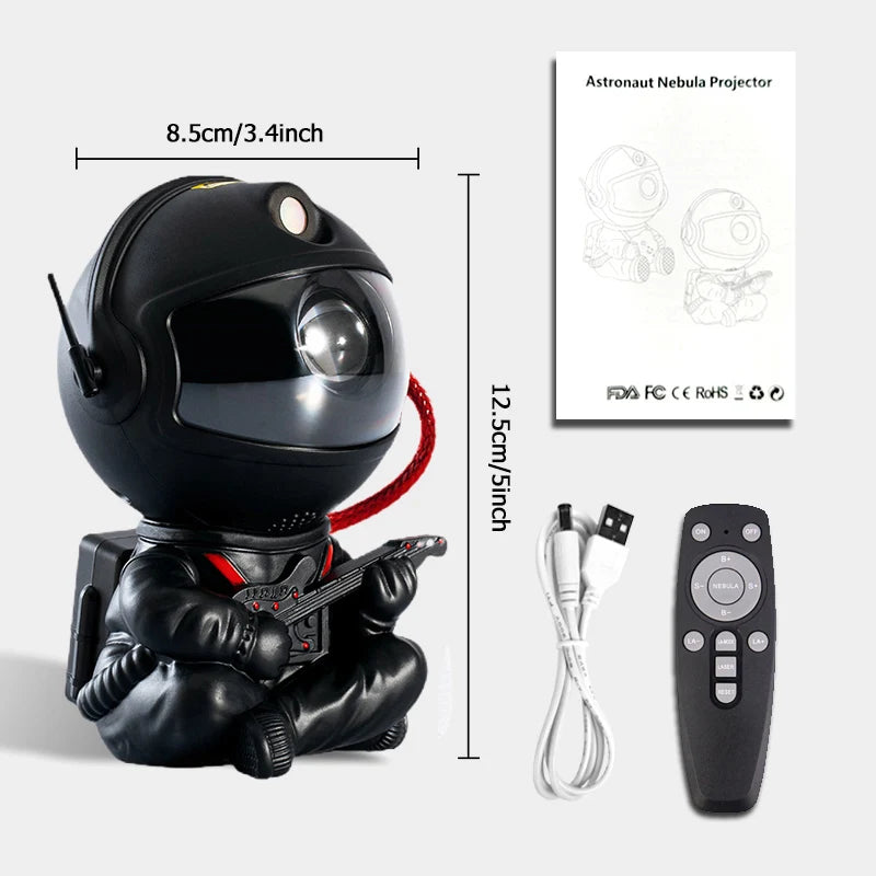 Galaxy Night Light Astronaut Space Projector