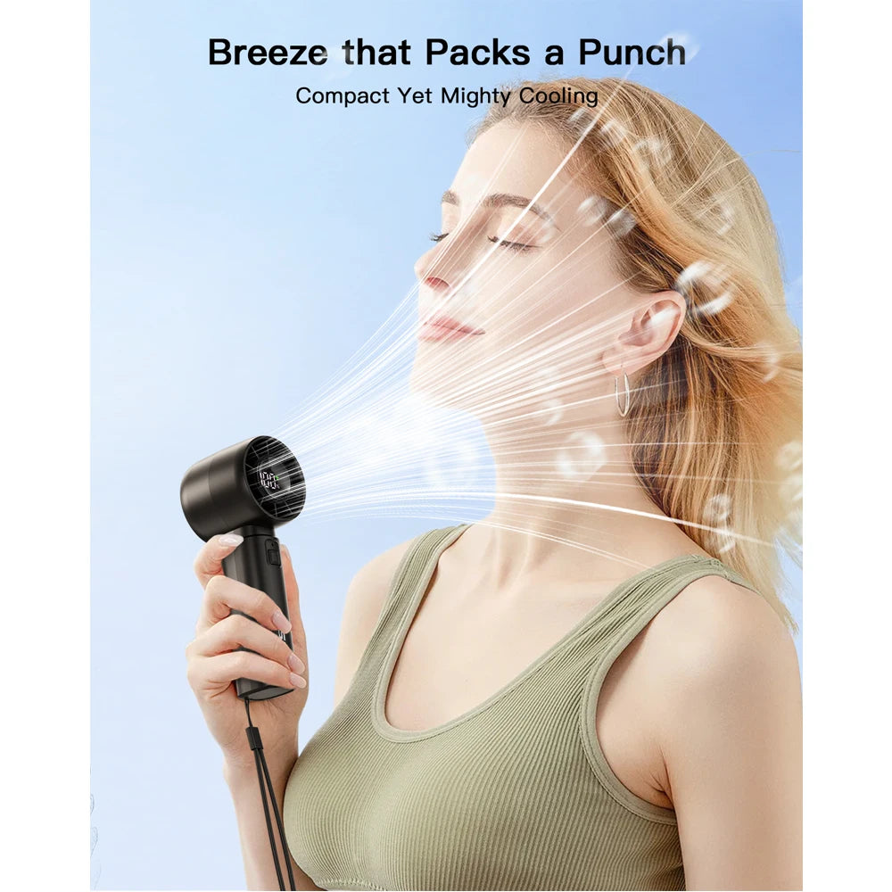 coldSky Portable Handheld Fan 4000mAh Battery