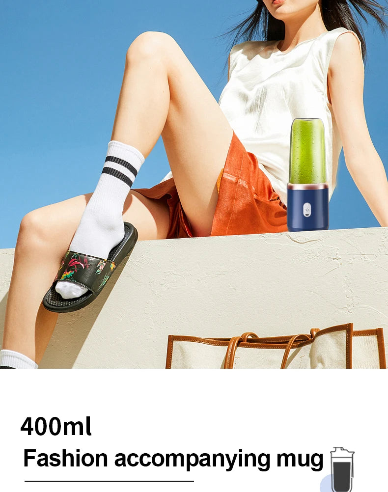 Portable Juicer Cup Smoothie Blender 6