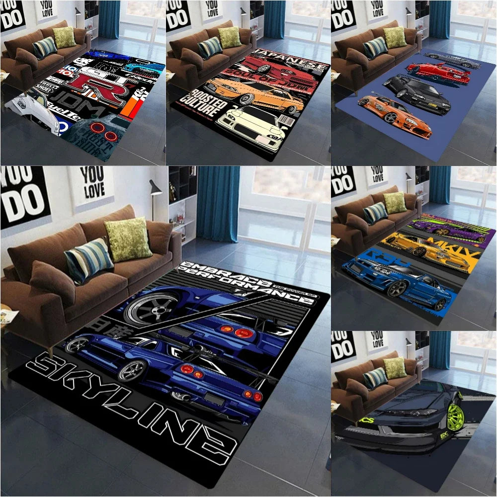 GT-R Carpet for Men's/Womens Game Room
