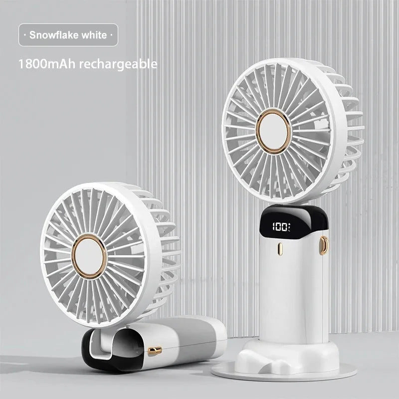 Handheld Mini Fan Foldable Portable