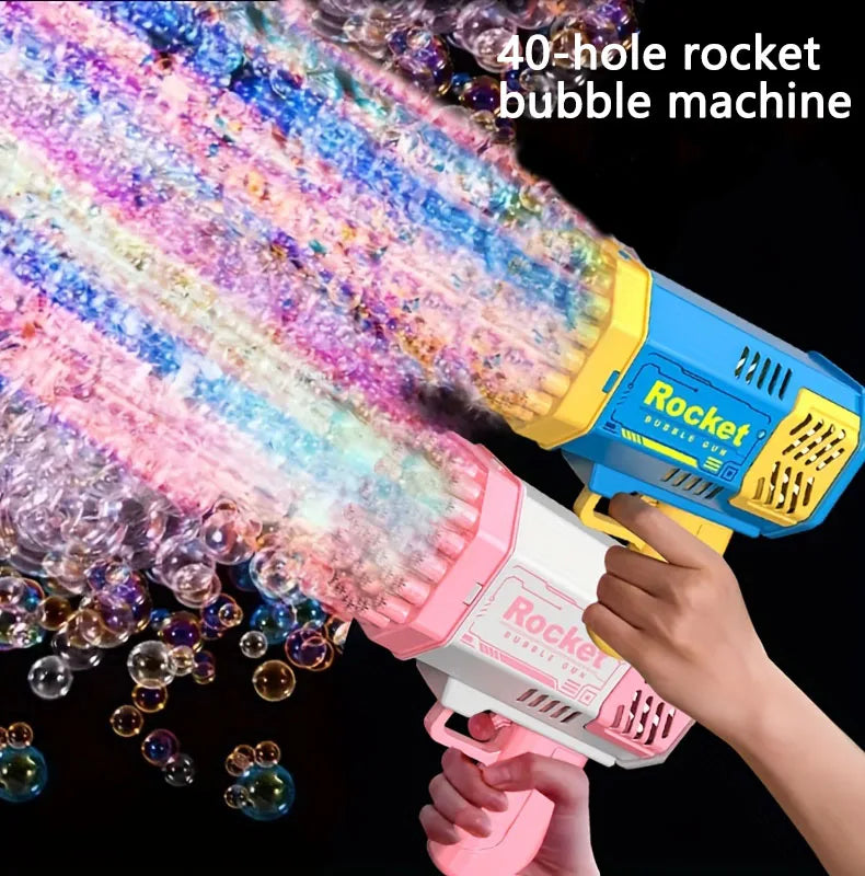 40 Hole Bubble Machine - Fully automatic soap bubble machine