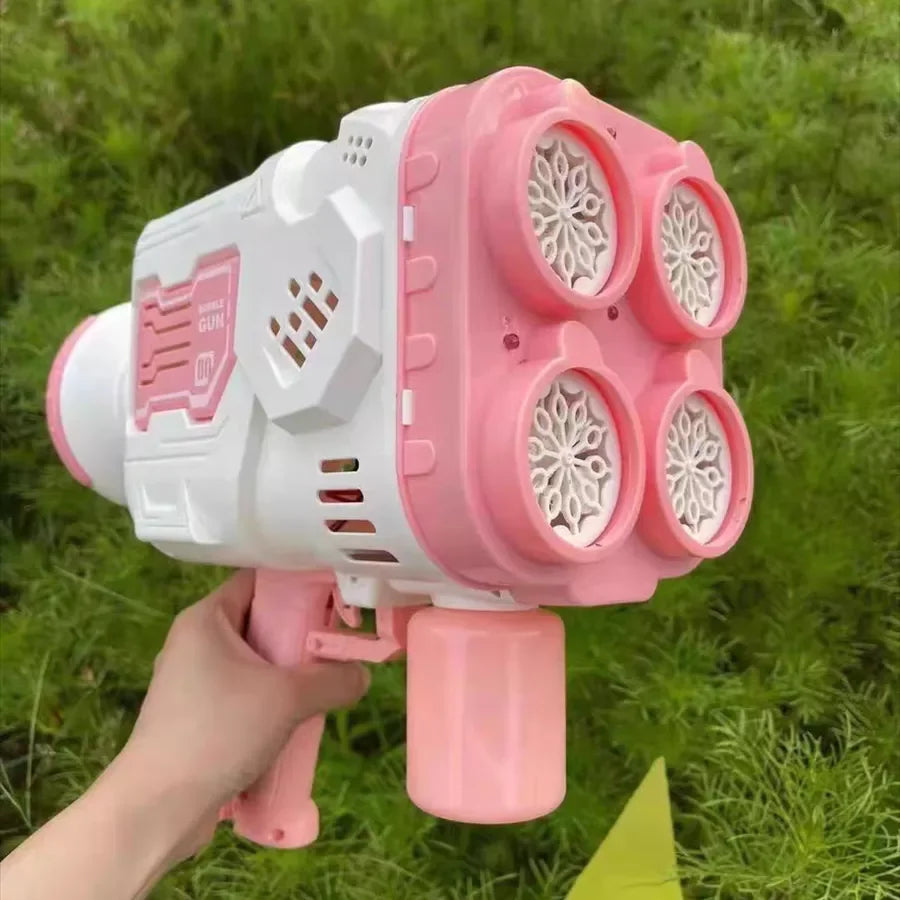 Bubble Gun Rocket Soap Bubble Machine