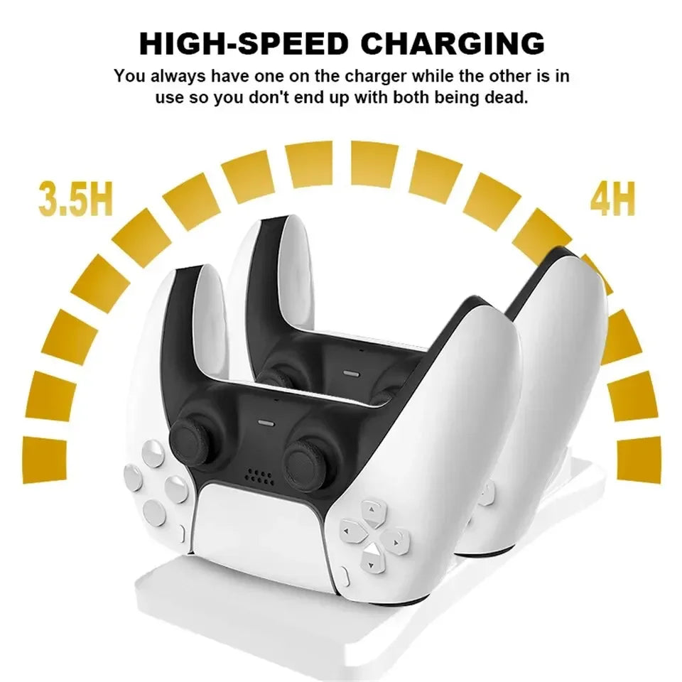 GAMINJA Dual Controller Charging Stand for PlayStation 5