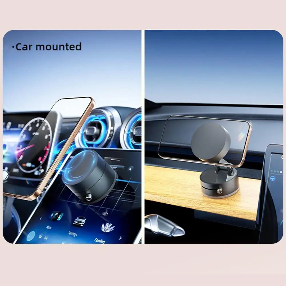 Double-Sided Suction Cup Bracket for Car Mount Mobile Phone Holder Magnet