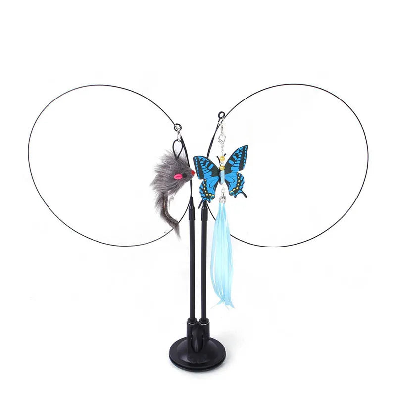 Funny Cat Toys Double Headed