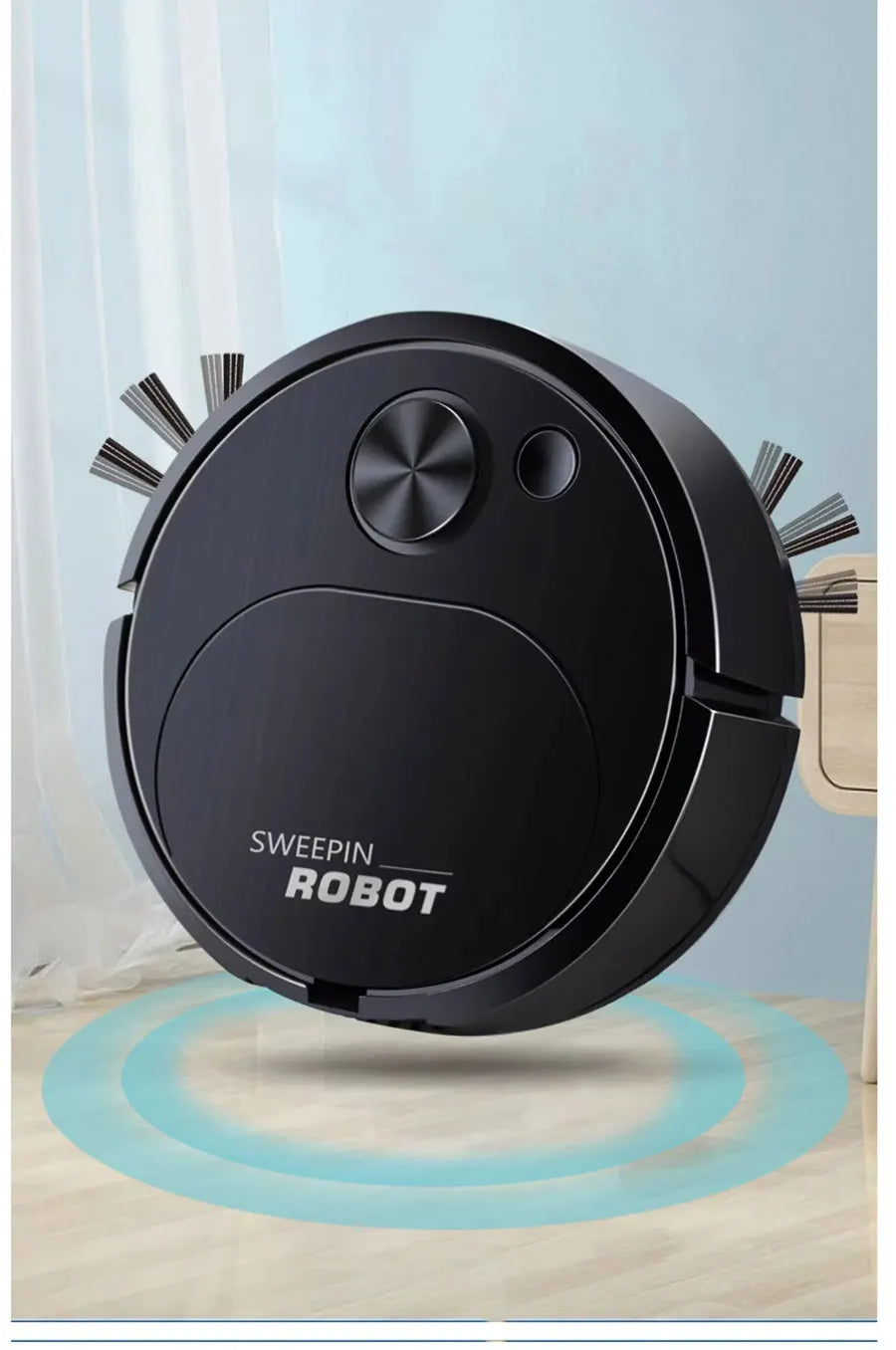 NEW USB Sweeping Robot Vacuum Cleaner Mopping 3 In 1 Smart Wireless