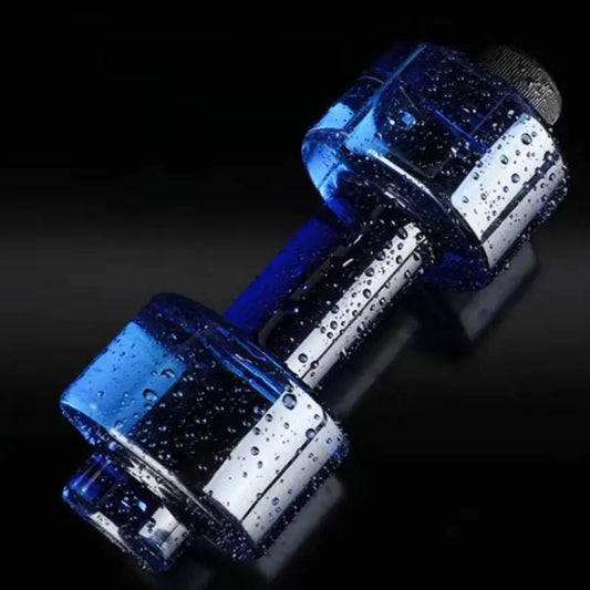 Dumbbell Shaped Water Bottle - Stay Hydrated in Style