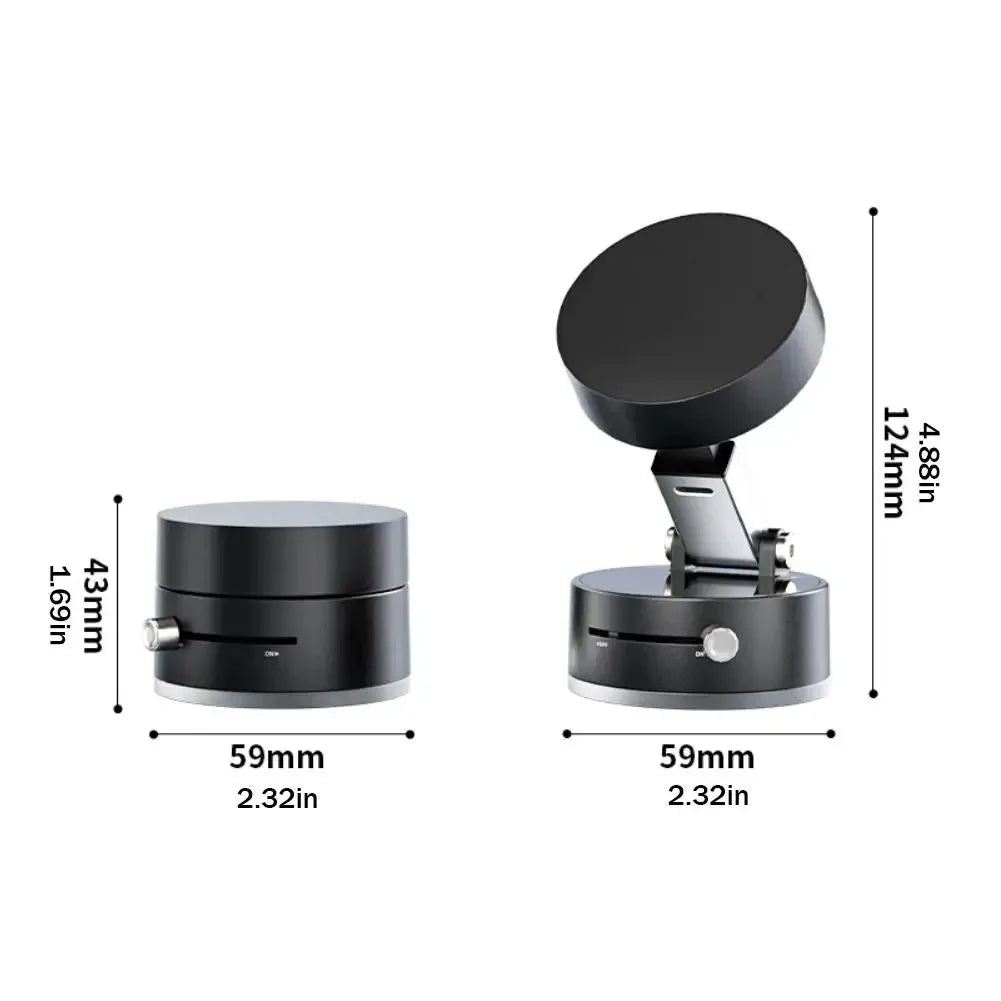 Double-Sided Suction Cup Bracket for Car Mount Mobile Phone Holder Magnet