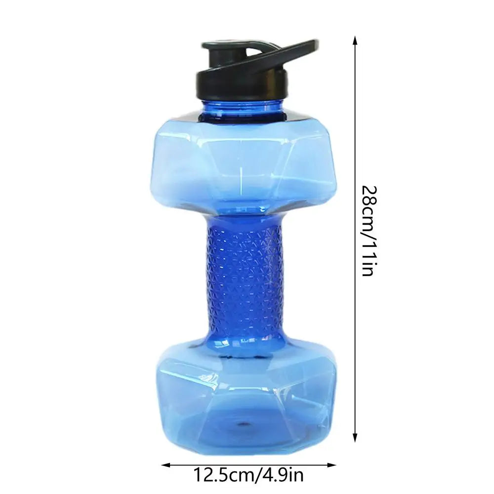 Dumbbell Shaped Water Bottle - Stay Hydrated in Style