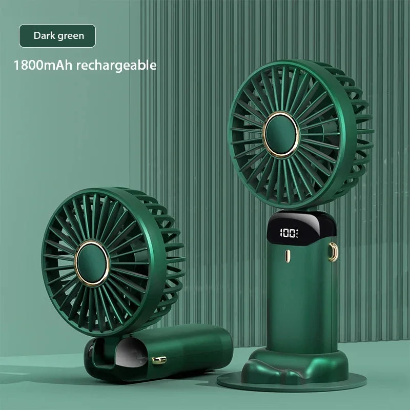 Handheld Mini Fan Foldable Portable