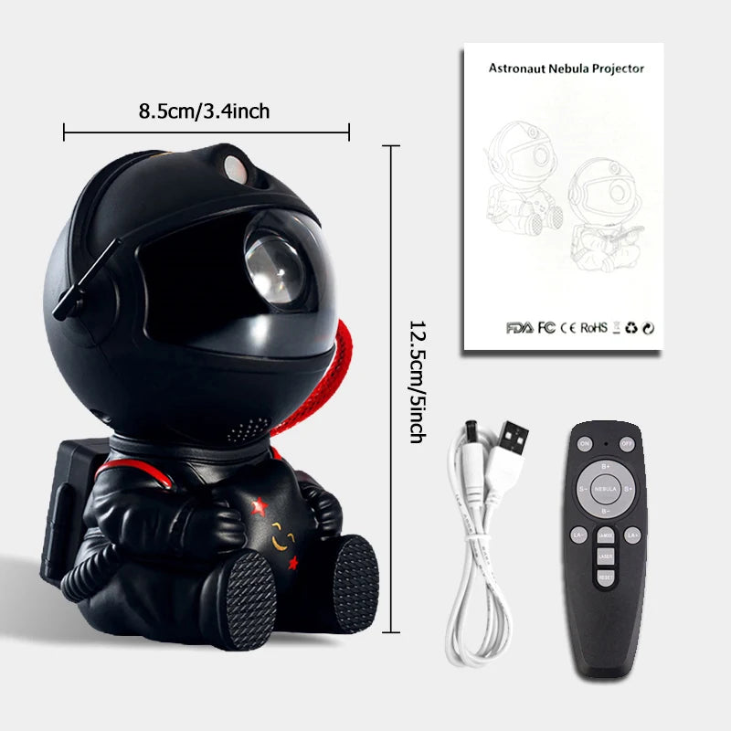 Galaxy Night Light Astronaut Space Projector