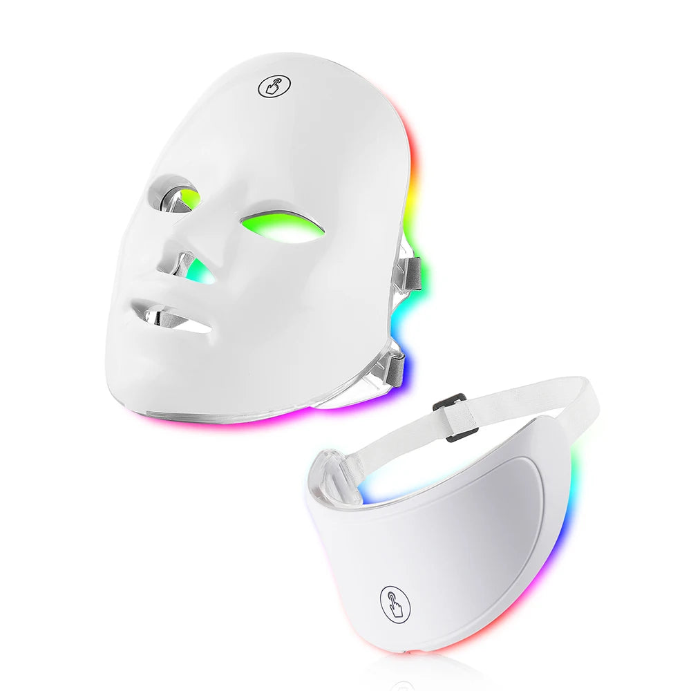 LED Schönheitsmaske mit massage funktion