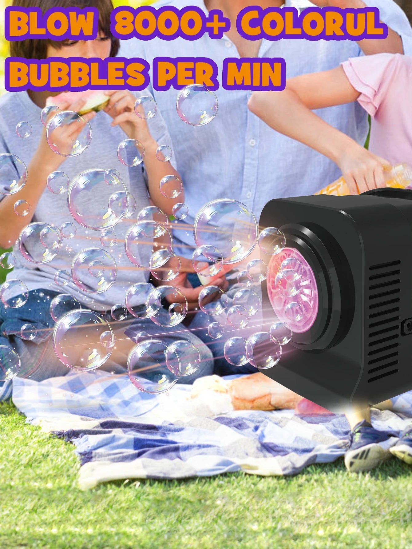 Bubble machine handheld
