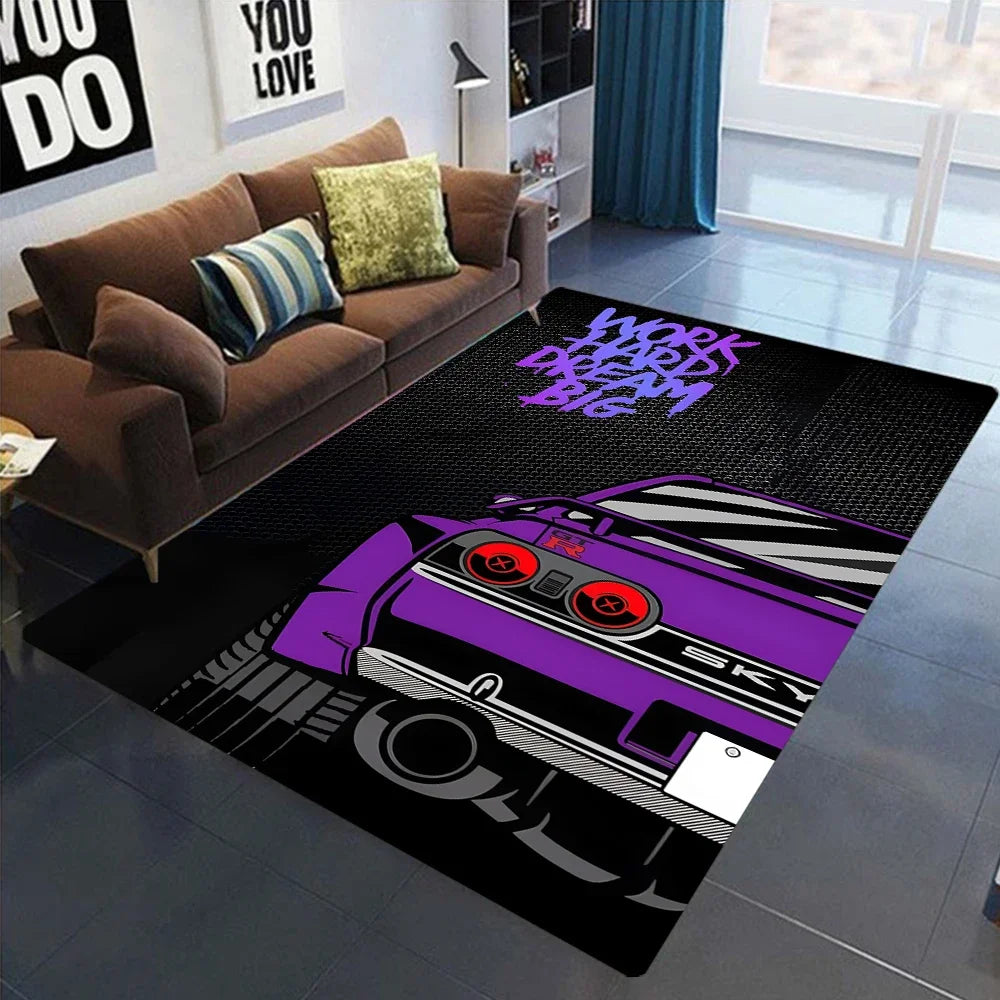 GT-R Carpet for Men's/Womens Game Room