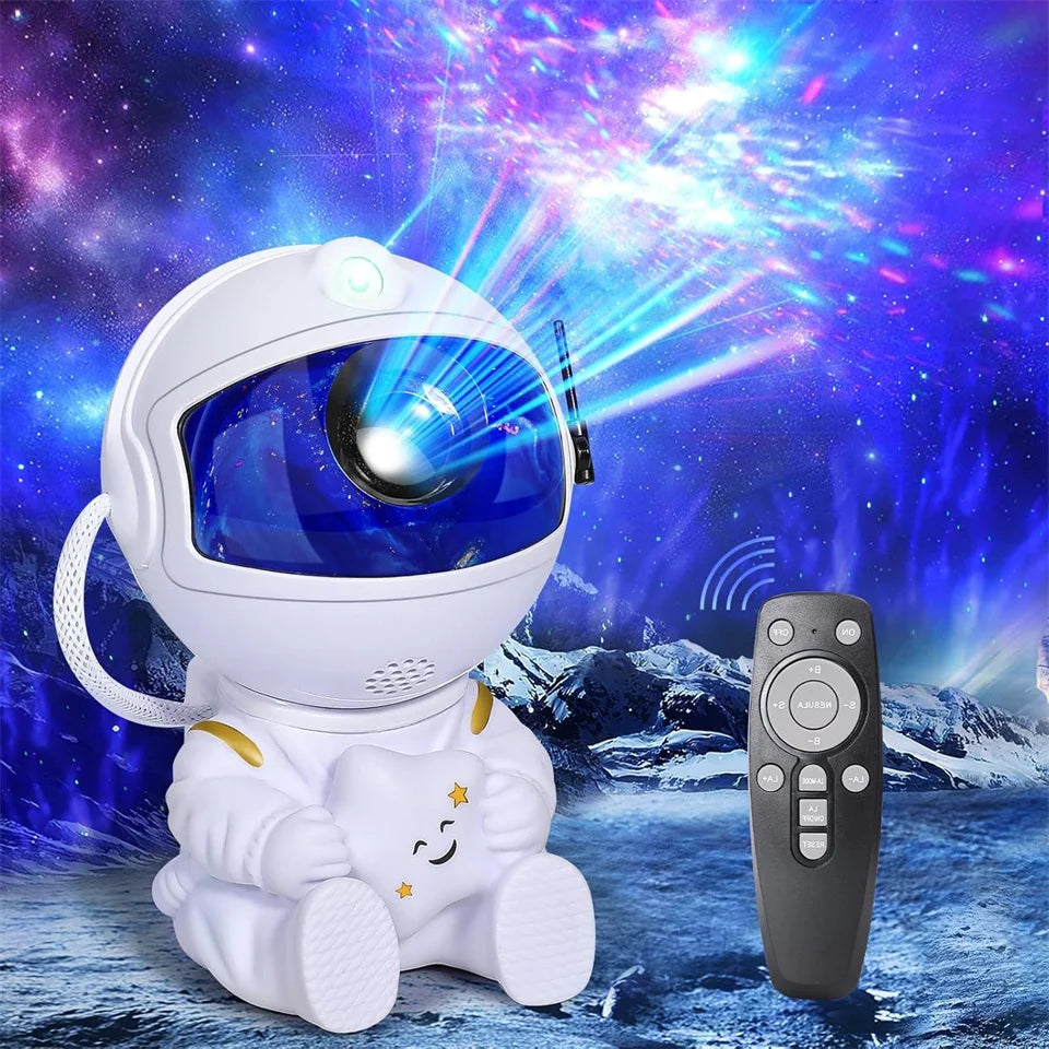 Galaxy Night Light Astronaut Space Projector