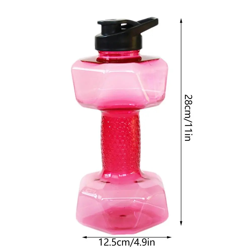Dumbbell Shaped Water Bottle - Stay Hydrated in Style