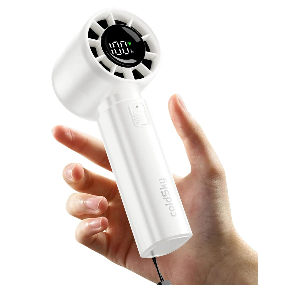 coldSky Portable Handheld Fan 4000mAh Battery
