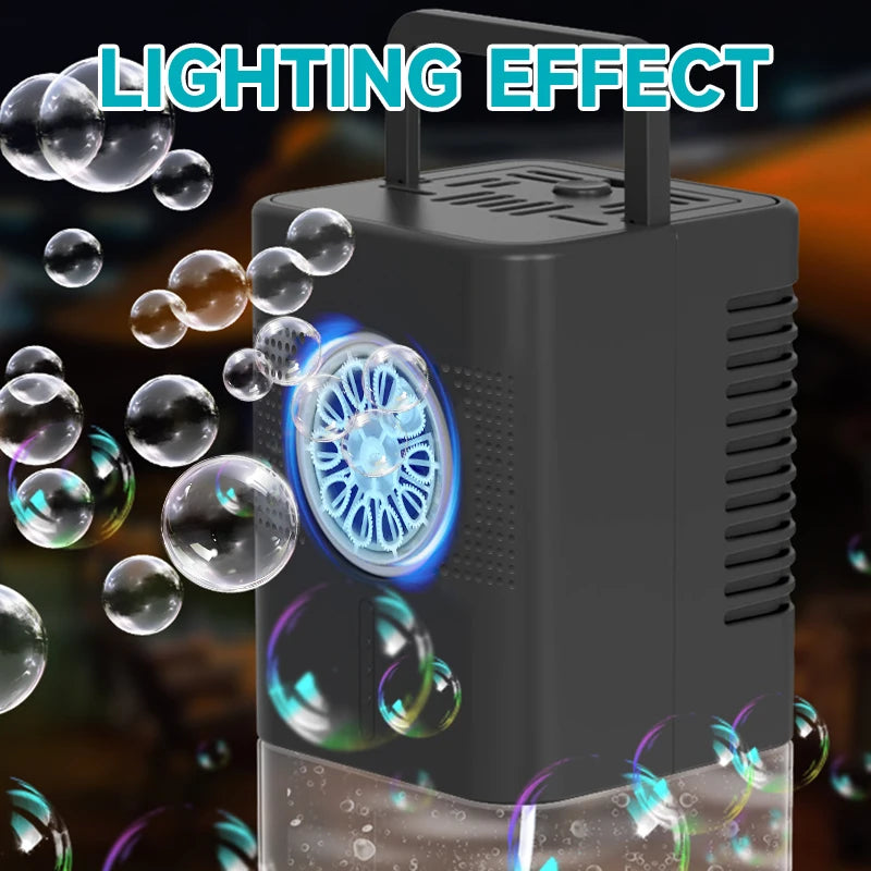 Outdoor bubble machine toy square handheld bubble machine