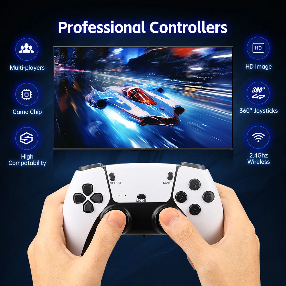 M15 Game Stick 4K Mini Retro Video Game Console