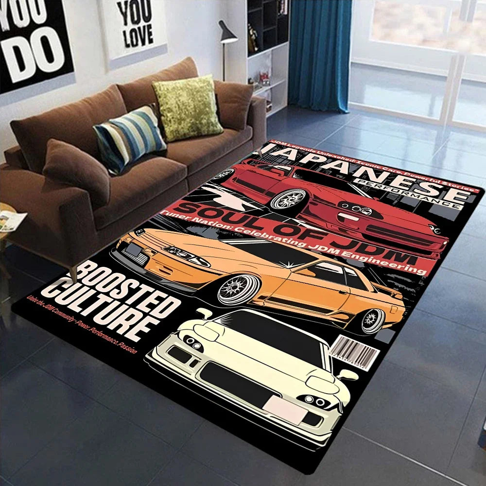 GT-R Carpet for Men's/Womens Game Room