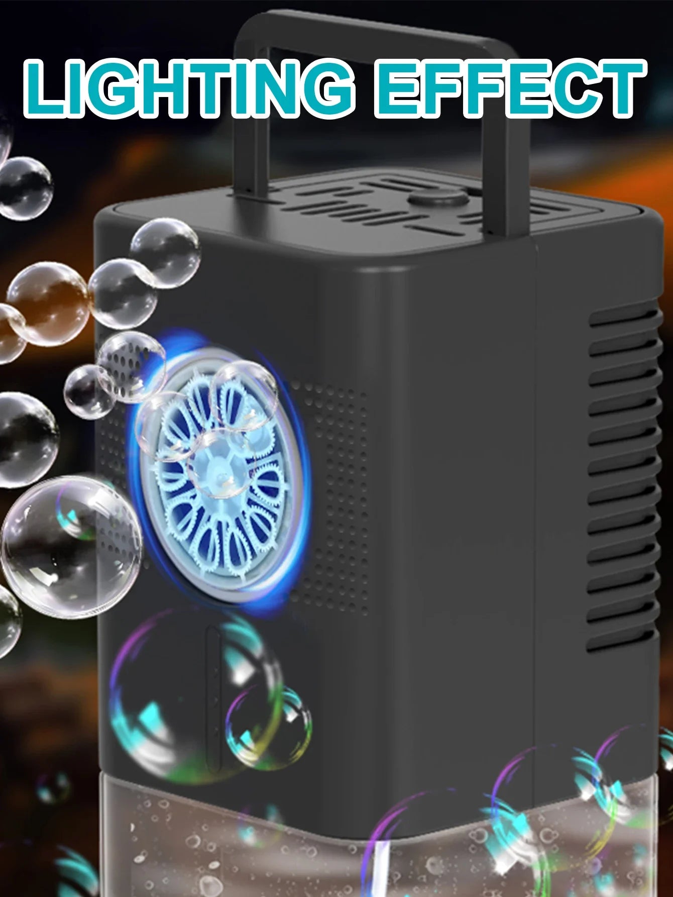 Outdoor bubble machine toy square handheld bubble machine
