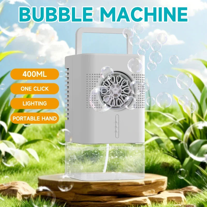 Outdoor bubble machine toy square handheld bubble machine