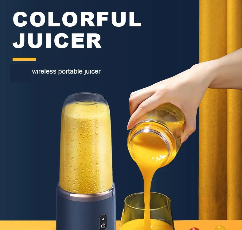 Portable Juicer Cup Smoothie Blender 6