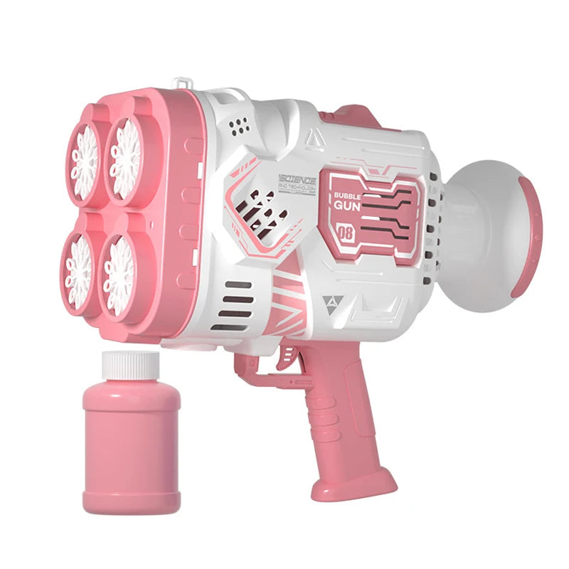 Bubble Gun Rocket Soap Bubble Machine