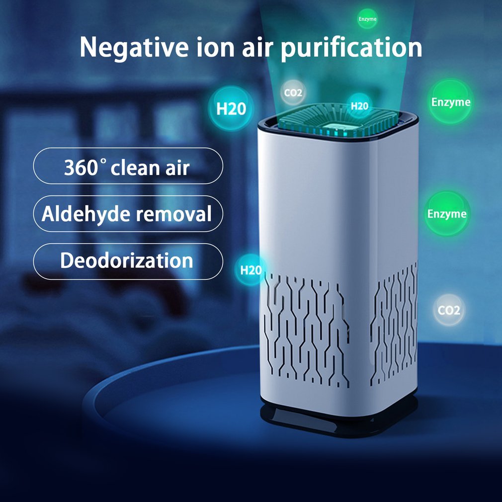 Portable car air purifier
